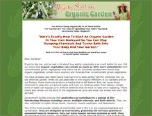 Tablet Screenshot of howtostartanorganicgarden.com